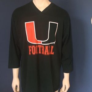 Vintage Miami U long sleeve men’s XL Dark Green